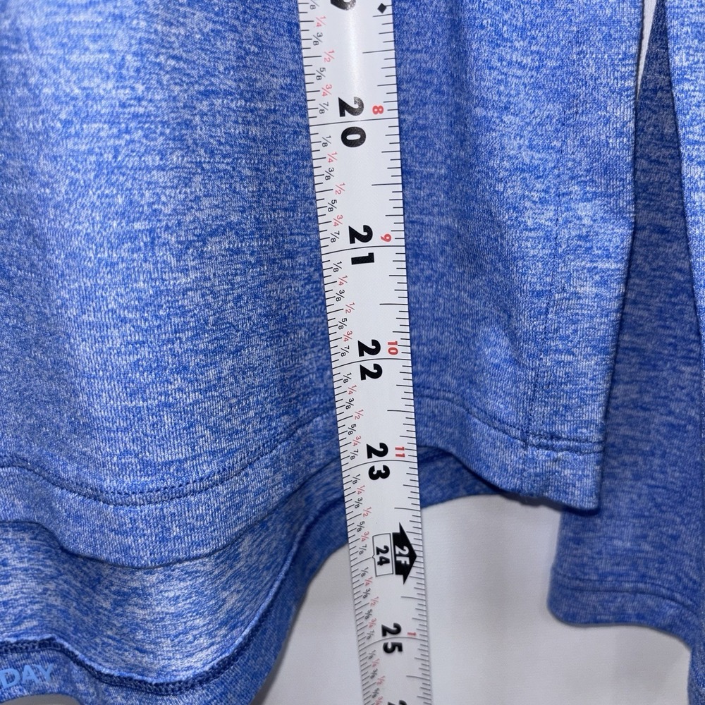 Lululemon Swiftly Tech Long Sleeve Heathered Blue Running Top Size 6 - Picture 4 of 6